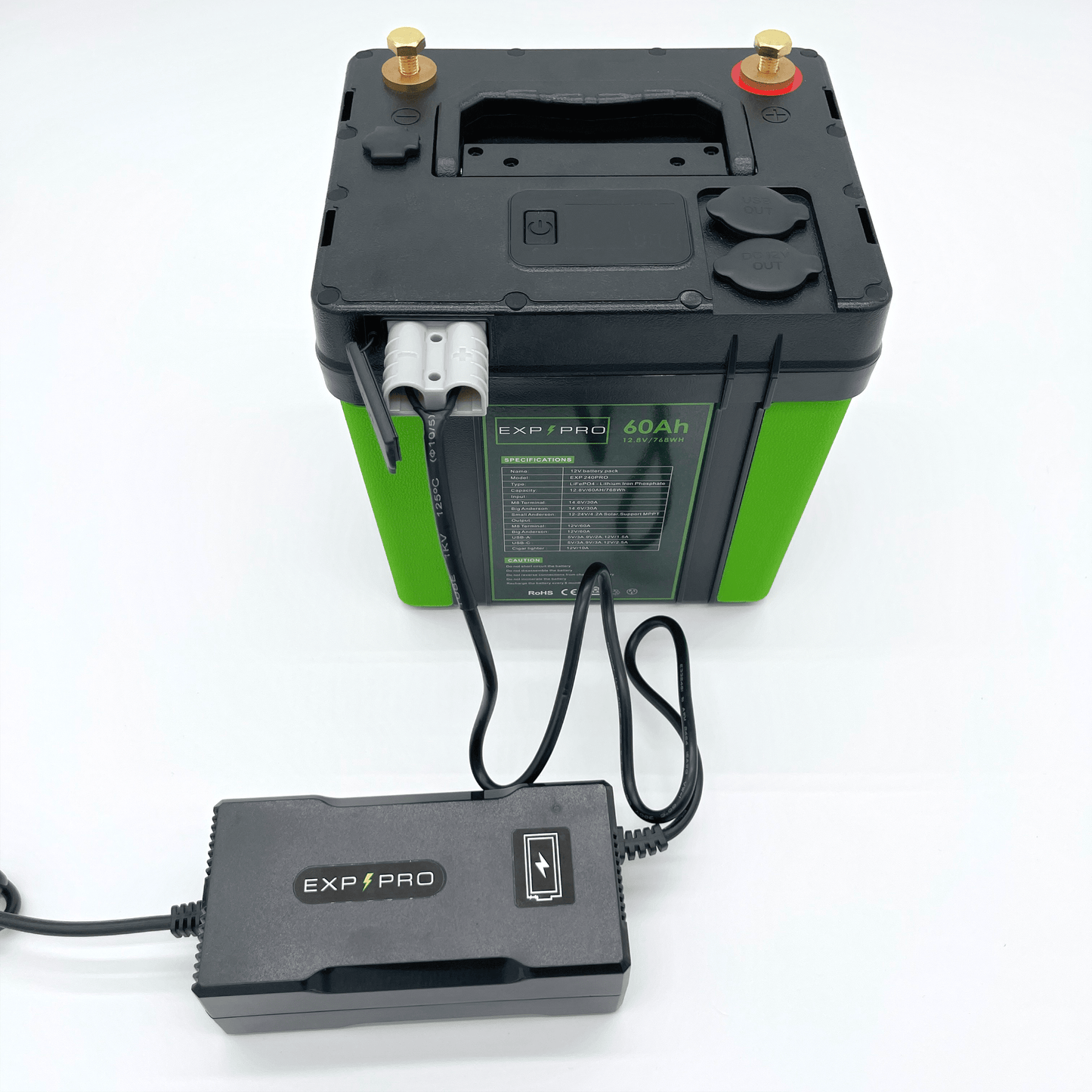 EXP240PRO + 100 Watt Solar Panel Bundle | CPAP Off-Grid Charging System