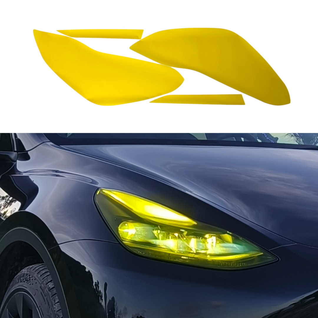 Headlight Tint for Tesla Model 3 2016-2023 & Model Y 2021-2024 by Tint My Light