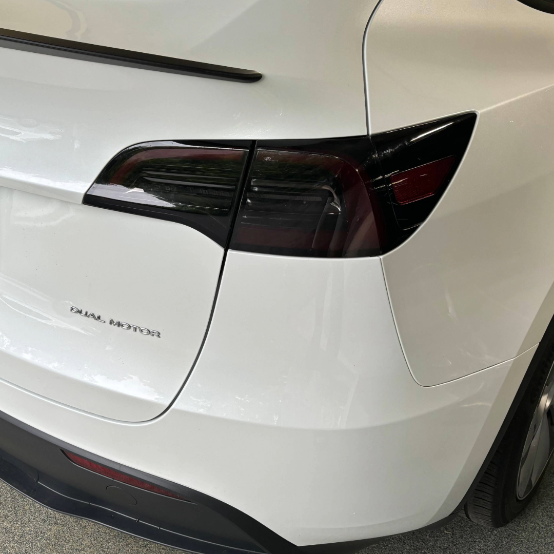 Smoked Tail Light Tint for Tesla Model Y 2021-2024 & Model 3 2016-2023 by Tint My Light