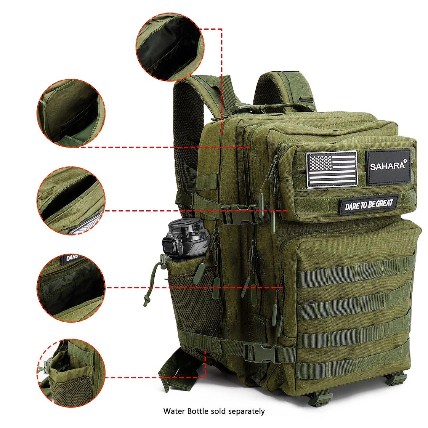 Raider Series Travel Bag & Laptop Backpack for Laptops up to 17.3-inch