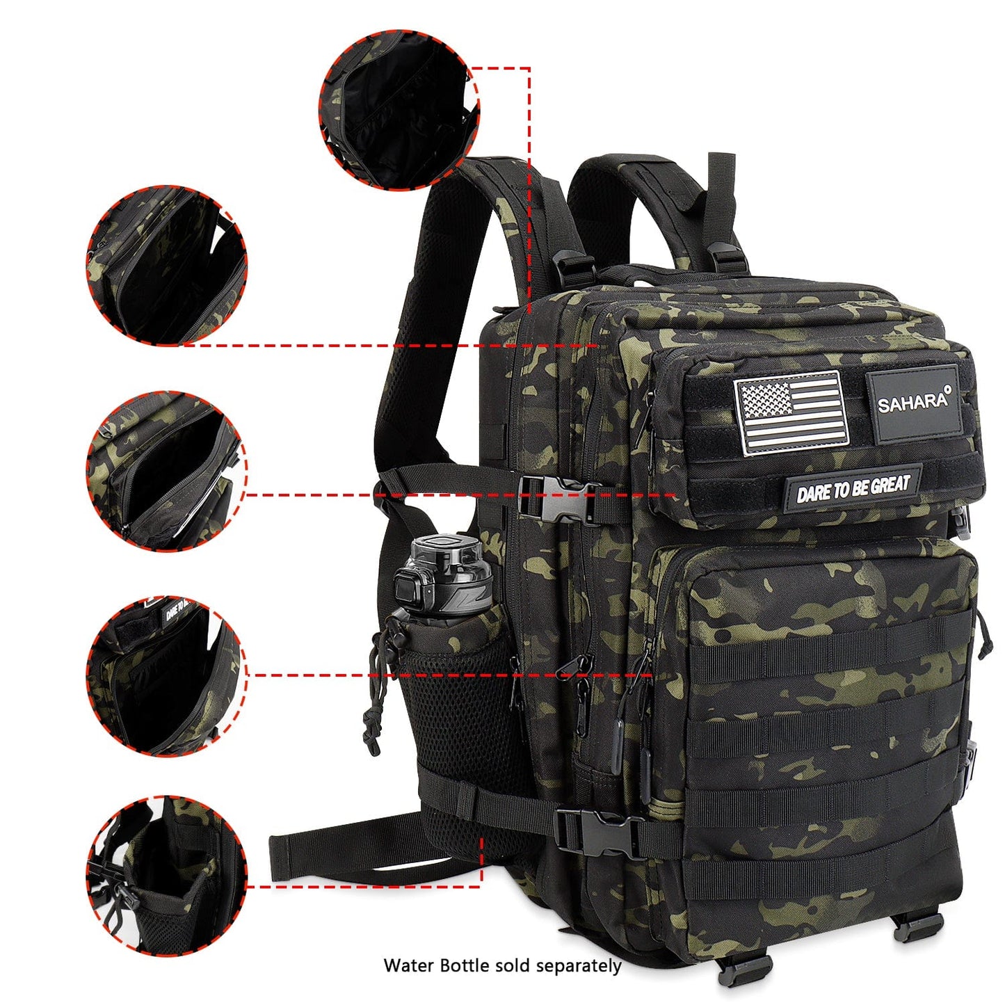 Raider Series Travel Bag & Laptop Backpack for Laptops up to 17.3-inch