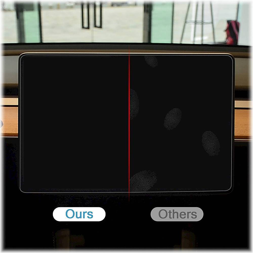 ZeroDamage Ultra-Strong Tempered Glass Screen Protector - Tesla Model 3 and Model Y