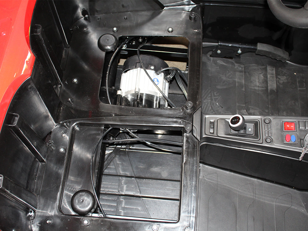 Super Sport 24V Big Kids Ride On 180W Brushless Motor and Real Rubber Tires